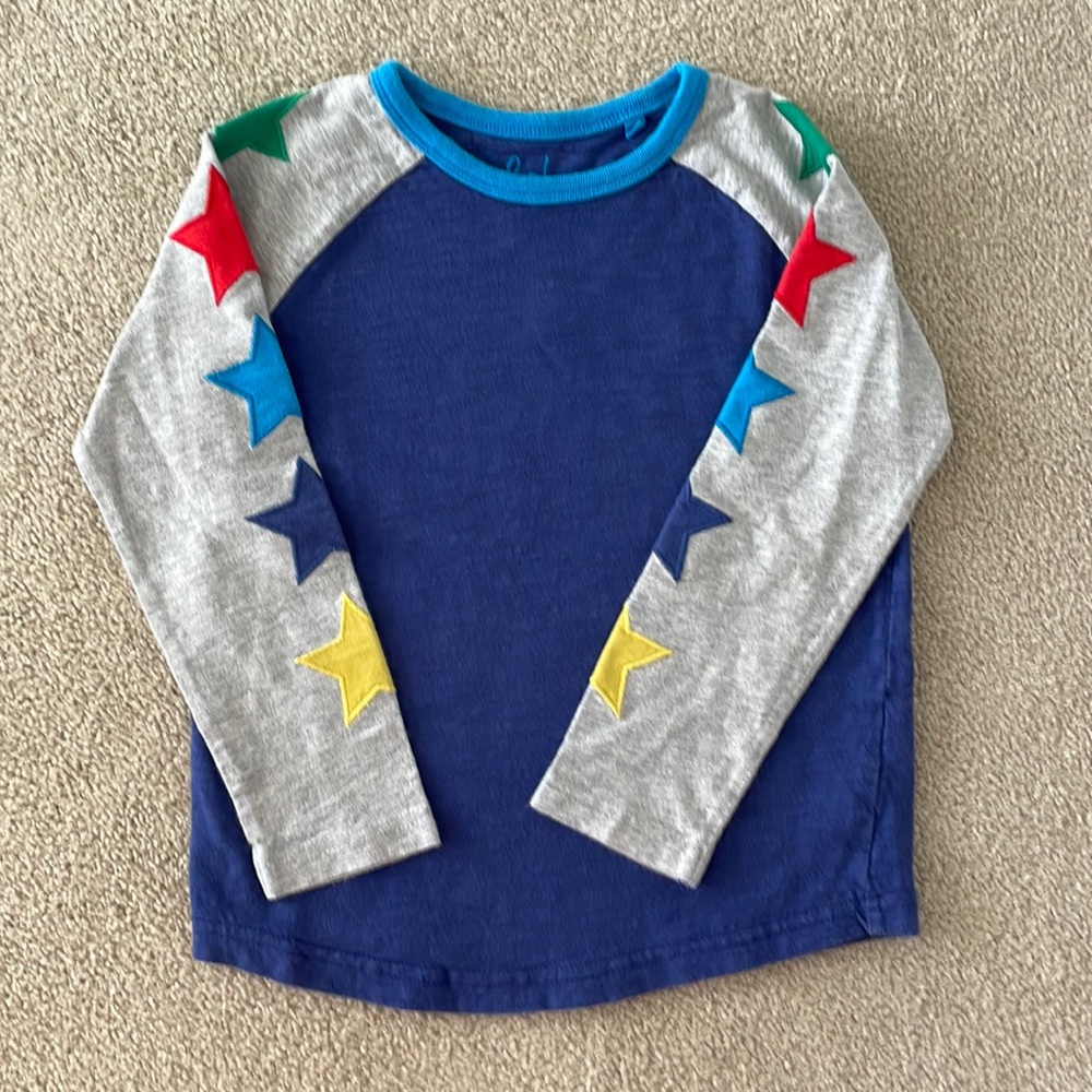 Mini Boden star shirt size 5-6
